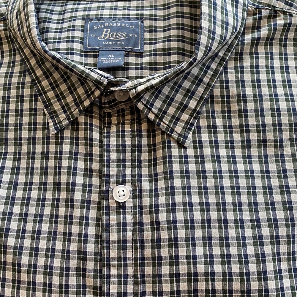 Men’s XL G.H. BASS & CO Long Sleeve Shirt